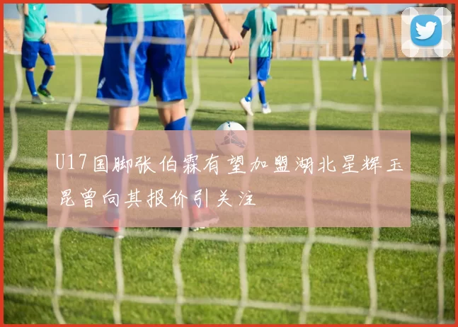 U17国脚张伯霖有望加盟湖北星辉玉昆曾向其报价引关注